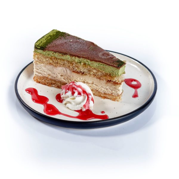 Tiramisú de te verde